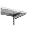Roostevabast terasest seinariiul hammaslattidel 2 taset - L 1200 x S 400 mm - Dynasteel
