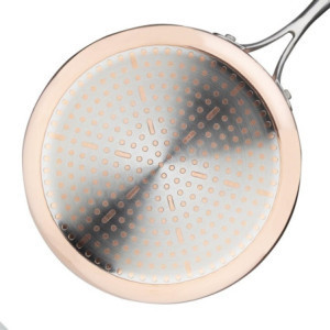 Kolmekordse seinaga vaskinduktsiooniga hautisepott 200x100 mm Vogue