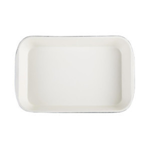 Küpsetusnõu Valgevalge 355x220mm Vogue - Professionaalne köök