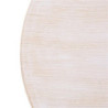 Ümmargune valge vintage lauaplaat 600 mm Bolero DY729