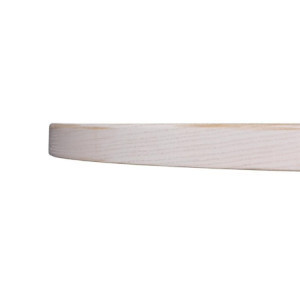 Ümmargune valge vintage lauaplaat 600 mm Bolero DY729