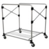 Kokkupandav kaubakäru X-Cart 300L Rubbermaid: kerge ja vastupidav