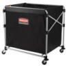 Kokkupandav kaubakäru X-Cart 300L Rubbermaid: kerge ja vastupidav