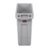 Slim Jim Rubbermaid 49L hall Slim Jim Rubbermaid 49L hall - Käepärane ja vastupidav