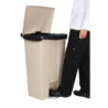 Pedaaliga prügikast Beige 87L Rubbermaid Step-On: Vastupidavus ja hügieen