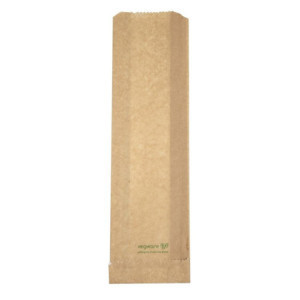 Soojalt serveeritavad komposteeritavad Vegware 356 x 101 mm suupistekotid - 500 tk komplekt, FC897