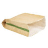 Kuumakindlad kompostitavad suupistekotid 229 x 165 mm - 500 tükki Vegware'ilt