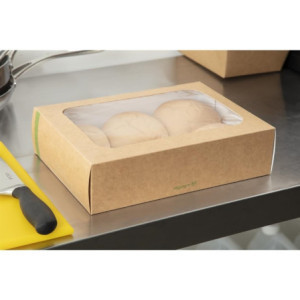 Komposteeritavad standardkastid | Vegware - komplekt 50