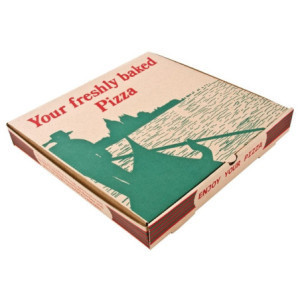 Komposteeritavad pizzakarbid 358mm komplektis 50 - Keskkonna austamine