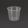 Kastmepotid mikrolaineahjus kasutamiseks 150 ml - 100 tk komplektis - Polüpropüleenkvaliteet