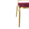 Pidulaua tool Bordeaux - 4 tk komplekt, Bolero Regal - Elegants ja mugavus