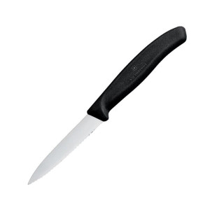 Nugadega kontorinuga Victorinox 8 cm: täpne lõikamine ja lihtne tungimine.
