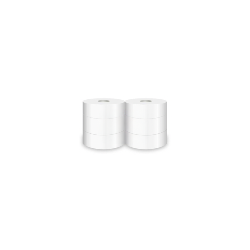 Maxi Jumbo Toilet Paper 300 m - Pack of 6 Maxi Jumbo Toilet Paper 300 m - Pack of 6
