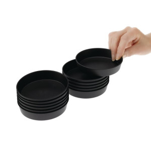 12 Exoglass Matfer Bourgeat pirukavormi komplekt - Ø 100 mm