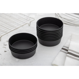 Individuaalsed tourtièred Exoglass 100 mm komplektis 12 Matfer Bourgeat