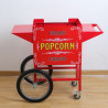 Cart for Popcorn Machine - Red - Dynasteel