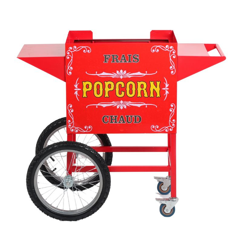 Chariot pour Machine à Pop Corn - Rouge - Dynasteel Chariot pour Machine à Pop Corn - Rouge - Dynasteel