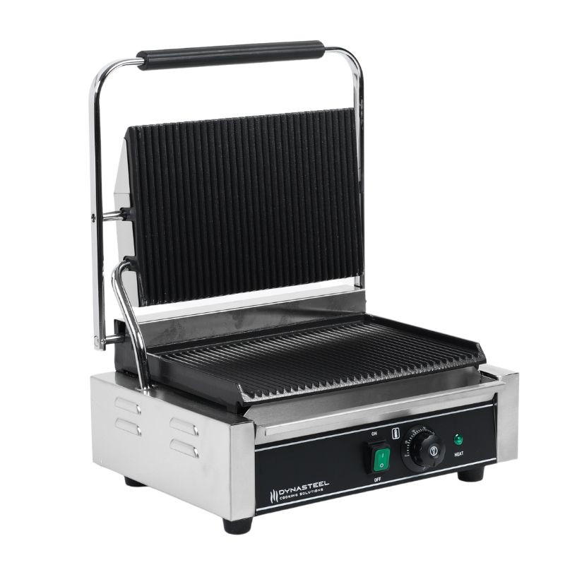 Grill Panini Suur soojusjuhtiv pind - Dynasteel: erakordsed jõudlused ja praktiline kasutamine professionaalidele Grill Panini Suur soojusjuhtiv pind - Dynasteel: erakordsed jõudlused ja praktiline kasutamine professionaalidele