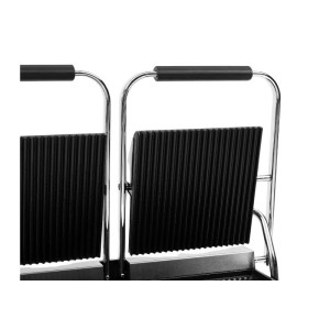 Grill Panini Double - Rihveldatud Plaadid - Dynasteel