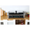 Grill Panini Double - Rihveldatud Plaadid - Dynasteel