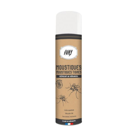 Putukatõrjevahend Mosquito & Tiger Mosquito - FURY 400ml: Tõhus 24 tundi