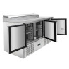 Saladette Compacte - 3 Ustega Katuseluuk - Dynasteel
