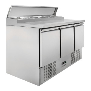Saladette Compacte - 3 Ustega Katuseluuk - Dynasteel