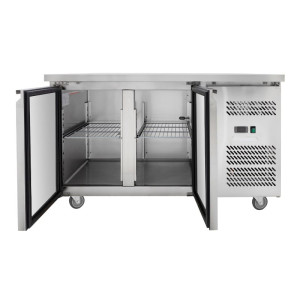 2-ukseline GN1/1 külmlaud - Sügavus 700 - Dynasteel