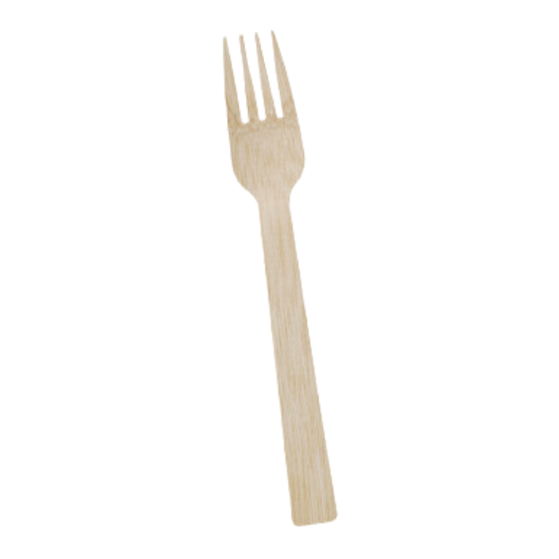 Bamboo fork - 170 mm - Pack of 100 - Eco-friendly Bamboo fork - 170 mm - Pack of 100 - Eco-friendly