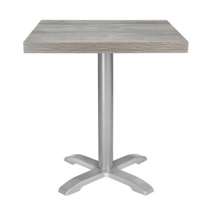 Bolero 600 mm hall ruudukujuline melamiinist lauaplaat