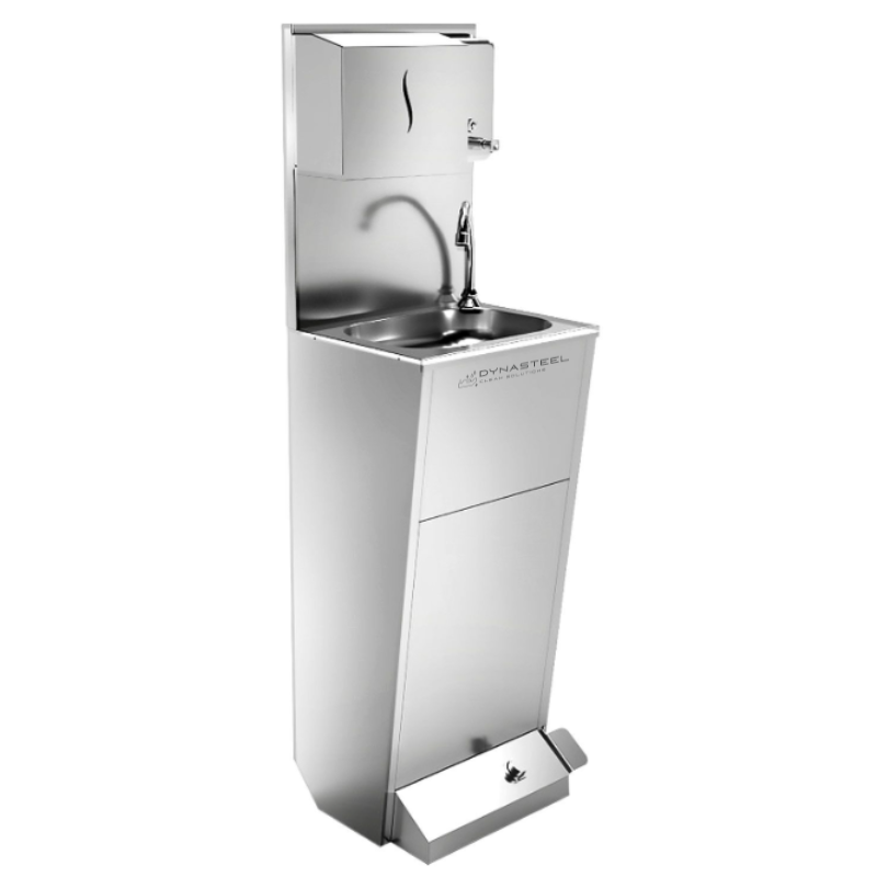 Lave-Mains Autonome Mobile avec Savon et Distributeur de Papier - Dynasteel Lave-Mains Autonome Mobile avec Savon et Distributeur de Papier - Dynasteel