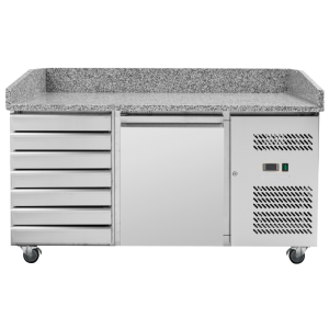 Pizza mööbel 600x400 - 1 uks ja 7 sahtlit - Dynasteel