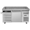 Pizza mööbel 600x400 - 1 uks ja 7 sahtlit - Dynasteel