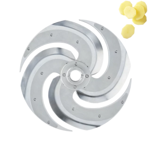 Viilutaja ketas - Lõike suurus - Keedetud kartulid 4 mm Robot-Coupe jaoks mudelitele R 502 / R 502 VV / R 652 / R 652 VV