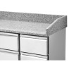 Kompaktne külmikuga pitsamoobel 600x400 - Dynasteel