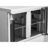 Positiivne külmalaud - 2 ust ja 2 sahtlit GN 1/2 - Dynasteel