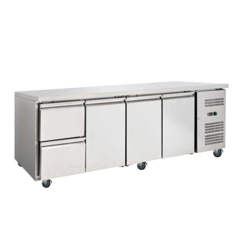 Positiivne jahutuslaud - 3 ust ja 2 sahtlit - Dynasteel Positiivne jahutuslaud - 3 ust ja 2 sahtlit - Dynasteel