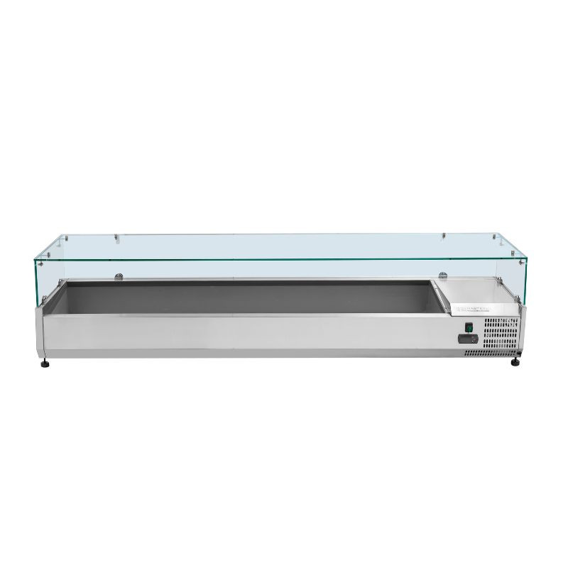 Saladette Jahutatud Klaasitud - 9 x GN 1/3 - Dynasteel Saladette Jahutatud Klaasitud - 9 x GN 1/3 - Dynasteel