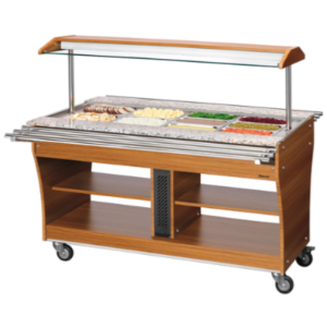 Chariot Buffet Soe Bartscher - GN 1/1 Hügieen ja Liikuvus