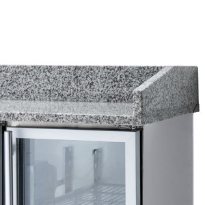 Kompaktne jahutatud pitsamööbel 600x400 - 3 klaasust - Dynasteel