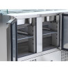 Saladette külmik 4 GN 1/1 - 3 ust - Dynasteel