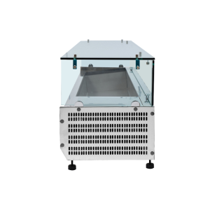 Saladette Jahutatud Klaasitud - 9 x GN 1/3 - Dynasteel