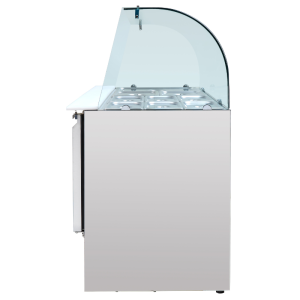 Saladette külmik 4 GN 1/1 - 3 ust - Dynasteel