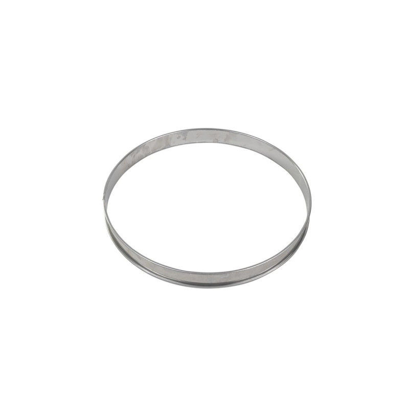 Stainless Steel Tart Ring with Rolled Edge ⌀220 mm Gobel Stainless Steel Tart Ring with Rolled Edge ⌀220 mm Gobel
