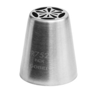 Douille Russe Fleur Inox 25mm Gobel - Kondiitritooted Dekoratsioonid