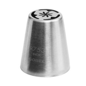Douille Russe Fleur Inox Gobel - Kunstiline Koogidisain