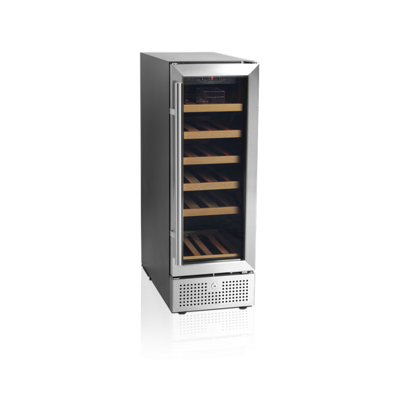 TEFCOLD Wine Cellar - 18 Bottles: Modern and Efficient Design TEFCOLD Wine Cellar - 18 Bottles: Modern and Efficient Design
