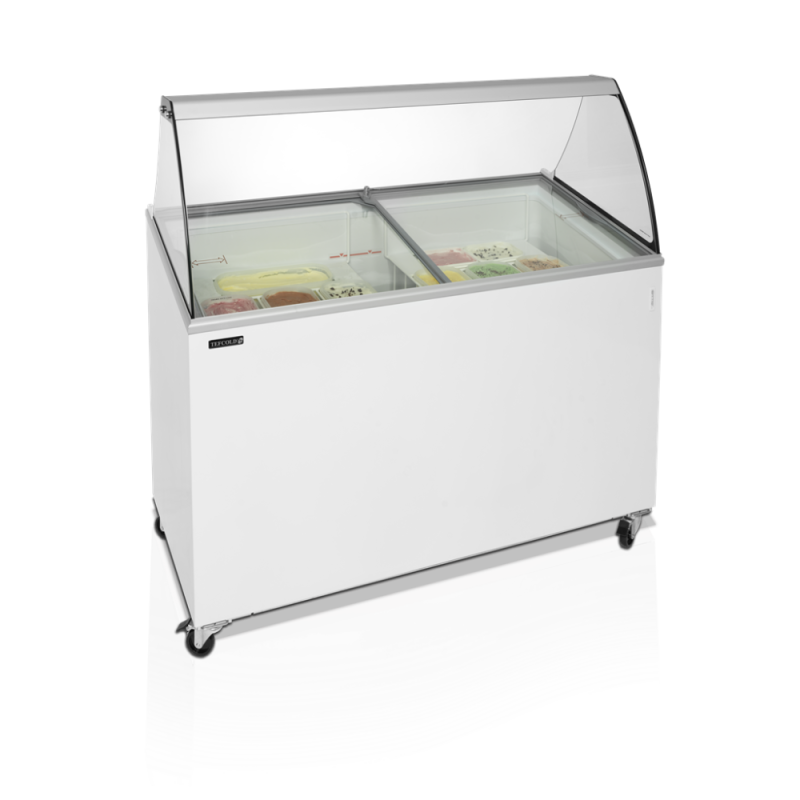 TEFCOLD Ice Cream Display - Optimal Storage & Elegant Presentation TEFCOLD Ice Cream Display - Optimal Storage & Elegant Presentation