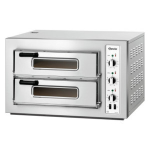Neli pizza NT 502 Bartscher: Professionaalne kahekordne ahi 8 pitsa jaoks