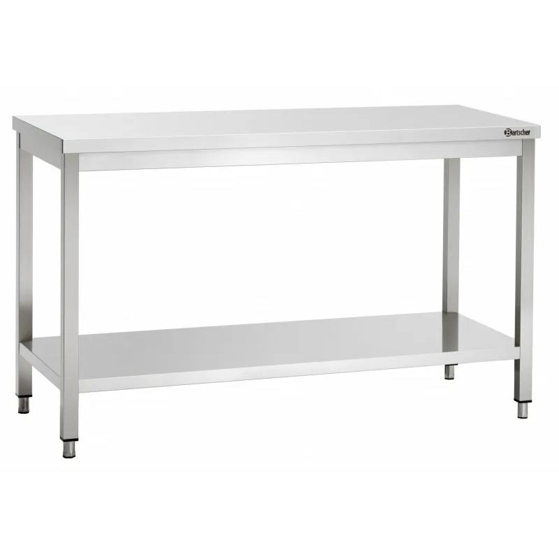 Table travail inox professionnelle Bartscher 307126 - L1200 Table travail inox professionnelle Bartscher 307126 - L1200